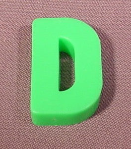 Fisher Price Magnetic Letter Green "D", #176 School Days Desk