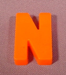 orange letter n