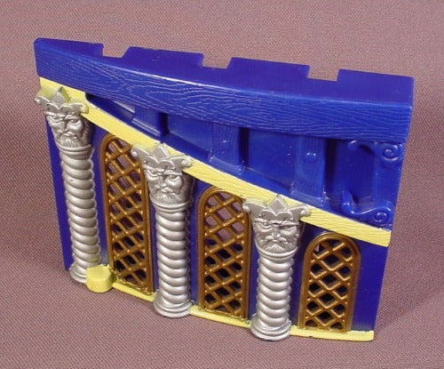Fisher Price Imaginext Left Side Cabin Wall With Gold Windows & Sil