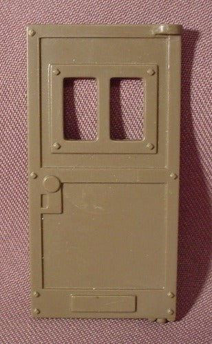 Fisher Price Imaginext Brown Single Door With 2 Small Windows, 7851