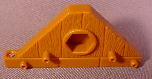 Fisher Price Imaginext Triangle Brown Wood Floor Platform Roof With
