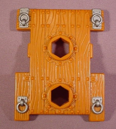 Fisher Price Imaginext Brown Wood Ship Deck Floor Platform With 2 H