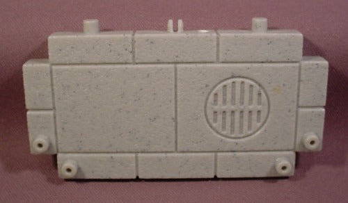 Fisher Price Imaginext Speckled Gray Sidewalk With Manhole Imprint,