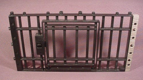 Fisher Price Imaginext Double Wide Black Jail Or Dungeon Wall