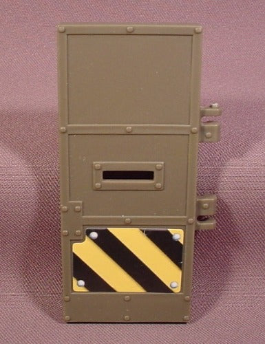 Fisher Price Imaginext Right Hand Gray Brown Door With Slit, 78328