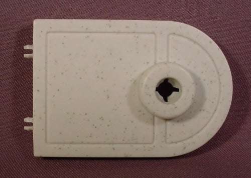 Fisher Price Imaginext Speckled Light Gray Bottom Base Mount For Po