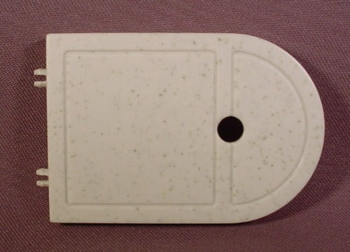 Fisher Price Imaginext Speckled Light Gray Top Base Mount For Pole,