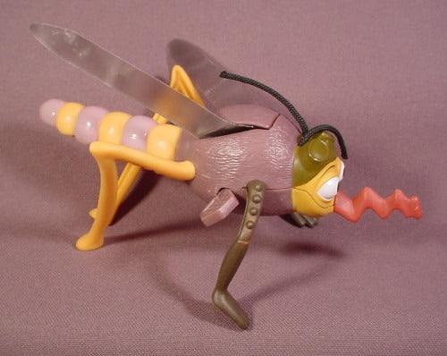 Mcdonalds 2007 Bee Movie Mooseblood Figure Toy, Wind Him Up & He Vi