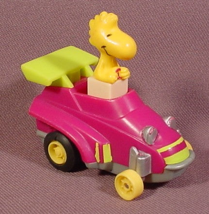 Mcdonalds 1989 Peanuts Friction Racers Woodstock In Grand Prix Race