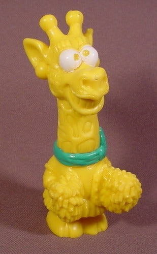Wendy's Restaurant 1995 Animalinks Giraffe PVC 2 Piece Pen Figure T