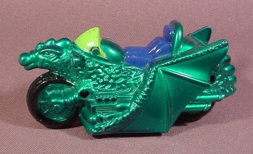Wendy's Restaurant 1994 Cybercycles Green Dragon Motorcycle, 4 1/8"