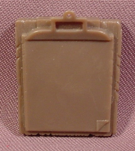 Brown Clipboard Toy, 1 5/8" Long, Playset Action Figure Accessory,