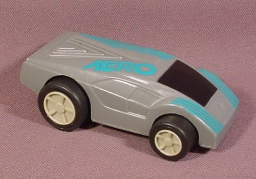 Burger King 1989 Hasbro Record Breakers Aero Car, 3 3/4" Long, Fric