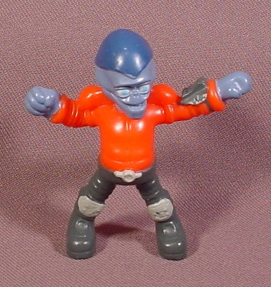 Burger King 2002 The Martians Have Landed Red Martian PVC Figure, 2