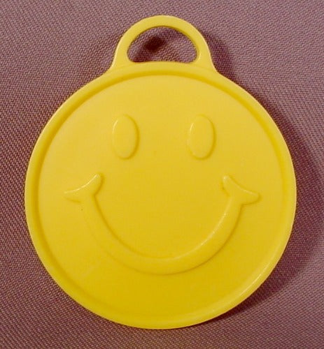 Smiley Face Balloon Weight Tie Toy, 3" Tall