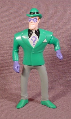 McDonalds Riddler Action Figure, 3 3/4" Tall, Batman The Animated
