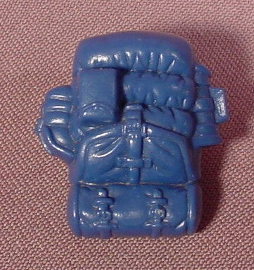 Gi Joe Blue Backpack From 1988 Accessory Pack #6, Hasbro, G.I. Joe