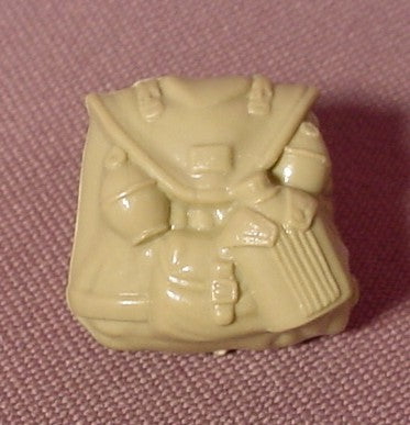 Gi Joe Greenish Brown Backpack Accessory For 1985 Footloose Action