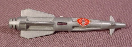 Gi Joe Silver Missile For 1986 Cobra Night Raven, Hasbro, G.I. Joe