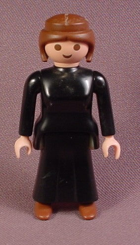 Playmobil Victorian Maid Figure With All Black Outfit, 5320 5500, D