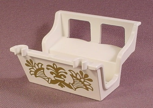 Playmobil White Carriage Driver's Seat With Gold Design, 5601 7261