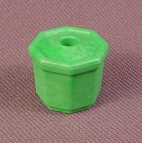 Playmobil Green Flower Pot With Hole For Stem, 3854 5339 5343 , Vic