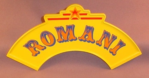 Playmobil Yellow Arched Entrance Sign, 3720, Romani Circus