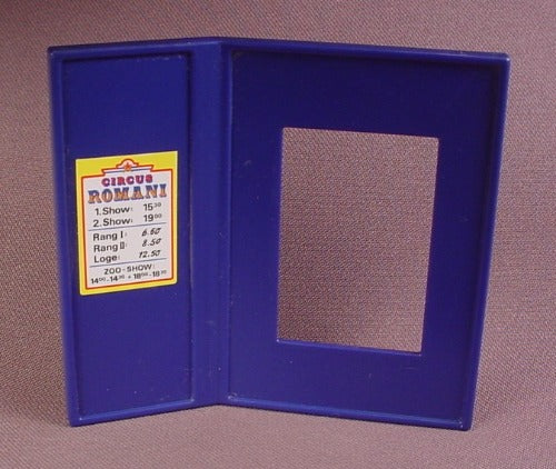 Playmobil Blue Wall With An Admission Price Sticker