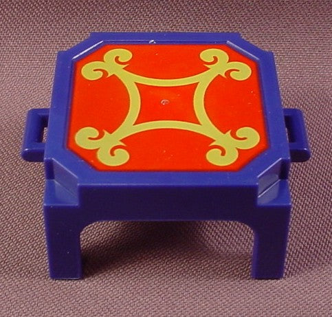 Playmobil Blue Animal Platform With Red & Gold Top, 3727 4061, Lion