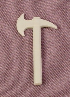 Playmobil Gray Ax Weapon, Axe, 3410F 3480 3542 3546 3550, P3550K