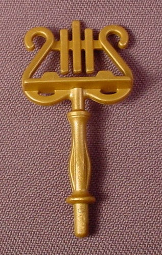 Playmobil Gold Music Stand (Top Only), 3931 4058 4891 5755