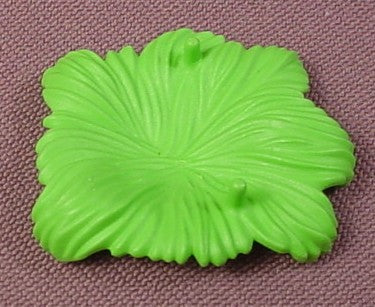 Playmobil Light Or Linden Green Leaf Base With 2 Flower Pegs