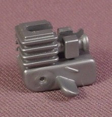 Playmobil Silver Gray Motorcycle Motor Or Engine, 3301