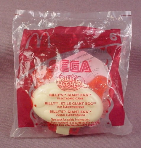 Mcdonalds 2004 Sega Sonic Billy's Giant Egg Electronic Toy Sealed I