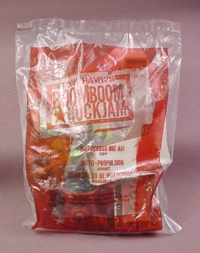 Mcdonalds 2004 Tony Hawk's Boomboom Huckjam Motocross Big Air Toy