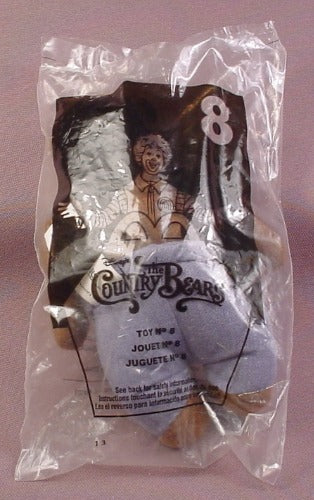Mcdonalds 2002 Disney Country Bears Fred Bedderhead Toy, Sealed, #8