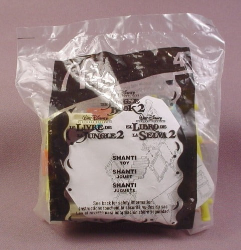 Mcdonalds 2003 Disney Jungle Book 2 Shanti & Parts Toy, Sealed, #4