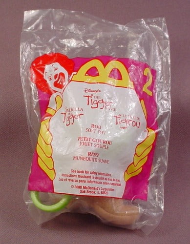 Mcdonalds 2000 Disney The Tigger Movie Roo Soft Toy, Sealed, #2