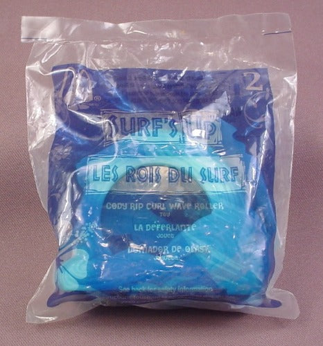 Mcdonalds 2007 Surf's Up Cody Rip Curl Wave Roller Toy, Sealed, #2