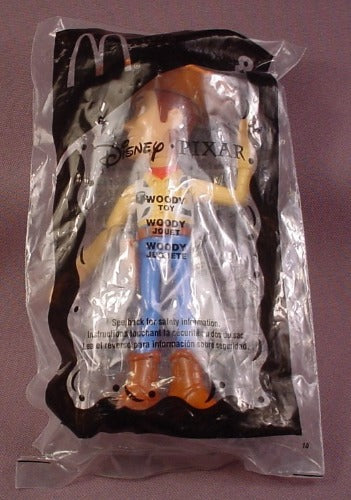 Mcdonalds 2005 Disney Toy Story Woody Toy, Sealed In Original Bag,