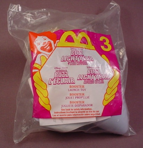 Mcdonalds 2001 Disney Toy Story Booster Launch Toy, Sealed, #3