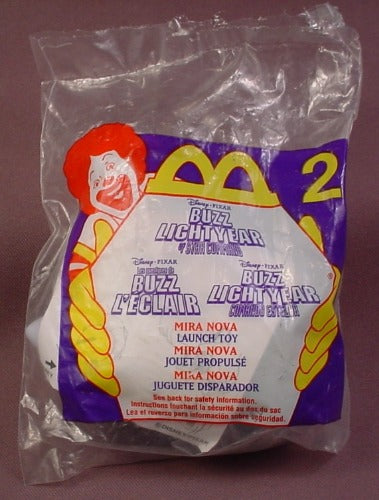 Mcdonalds 2001 Disney Toy Story Mira Nova Launch Toy, Sealed, #2