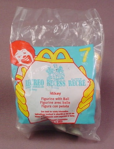 Mcdonalds 2001 Disney Recess Mikey Toy, Sealed In Original Bag, #7