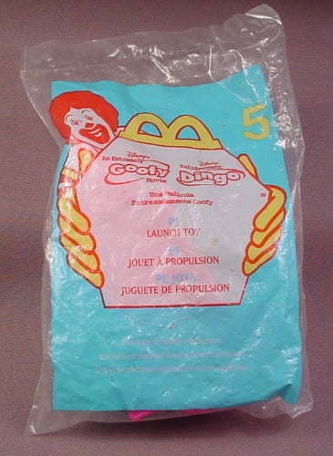Mcdonalds 2000 Disney Extremely Goofy Movie Pj Toy, Sealed In Bag,