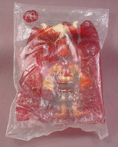 Mcdonalds 2005 Tak Tlaloc Figure Toy, Sealed In Original Bag, #3