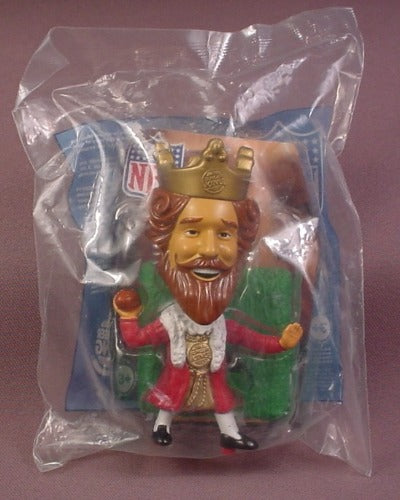 Burger King 2006 Super Bowl Quarterback Throwing Ball Bobblehead Se