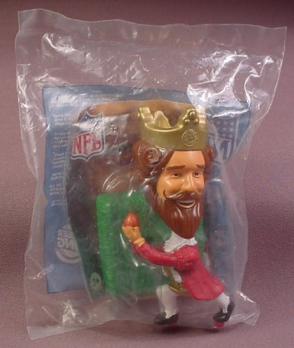 Burger King 2006 Super Bowl Receiver Catching Ball Bobblehead Toy,