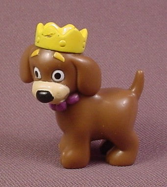 Dora The Explorer Perrito With Crown PVC Figure, 1 7/8" Tall, Matte