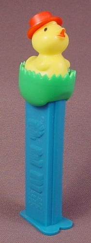 Pez Easter Chick Green Nest, Pez Candy Dispenser