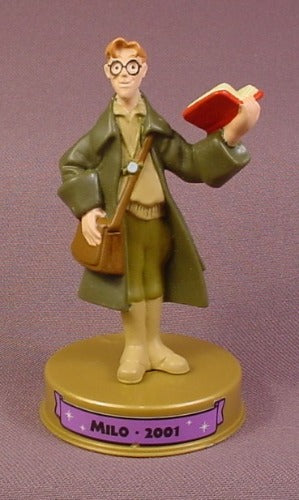 Mcdonalds Disney 100 Years Of Magic Milo Figure On Base, Atlantis